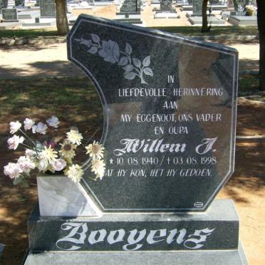 BOOYENS Willem J. 1940-1998