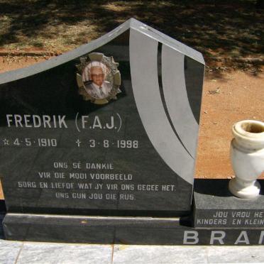 BRAND F.A.J. 1910-1998