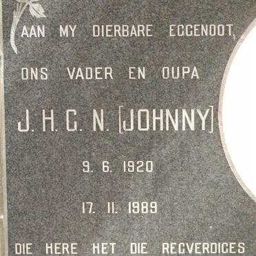BLAAUW J.H.G.N. 1920-1989
