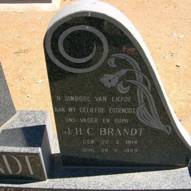 BRANDT J.H.C. 1914-1989