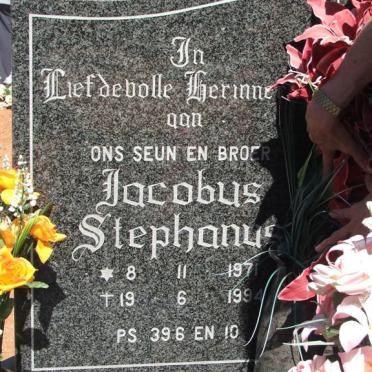 BURGER Jacobus Stephanus 1971-1994