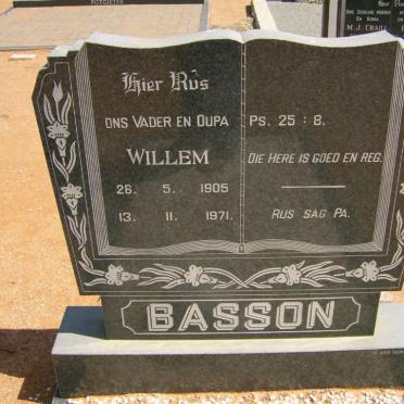 BASSON Willem 1905-1971