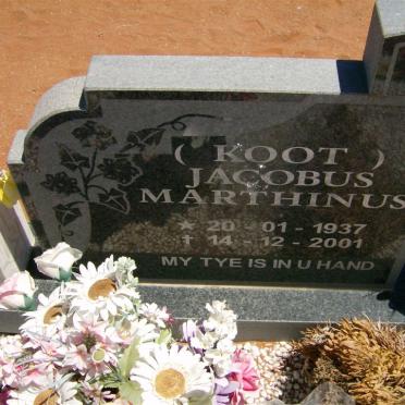 BECKER Jacobus Marthinus 1937-2001