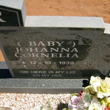 BECKER Jacobus Marthinus 1937-2001 &amp; Johanna Cornelia 1939-