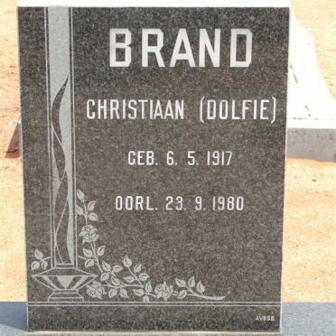 BRAND Christiaan 1917-1980