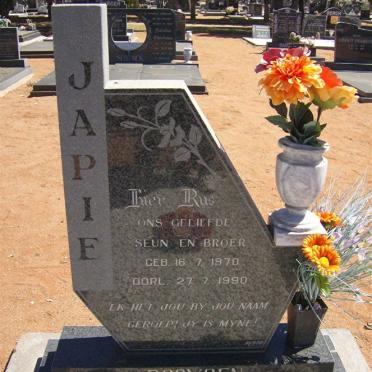 BOOYSEN Japie 1970-1990