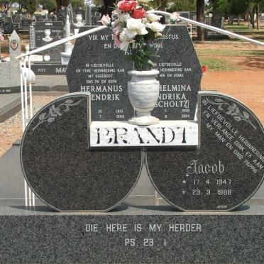 BRANDT Jacob 1947-1988