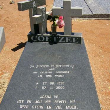 COETZEE Johan Mario 1952-2000