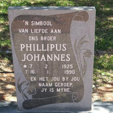 CLOETE Phillipus Johannes 1925-1990
