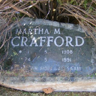 CRAFFORD Martha M. 1908-1991