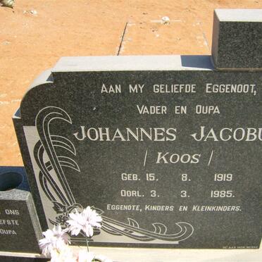 CILLIERS Johannes Jacobus 1919-1985