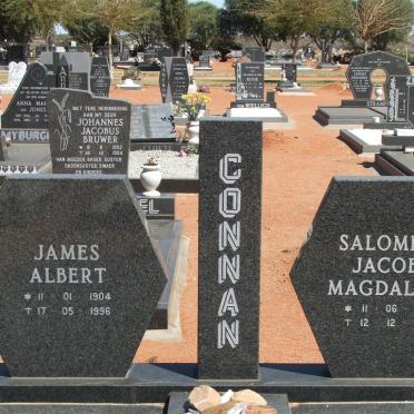 CONNAN James Albert 1904-1996 &amp; Salomina Jacoba Magdalena 1907-1993