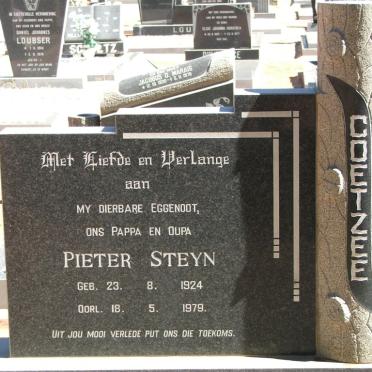 COETZEE Pieter Steyn 1924-1979