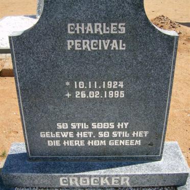 CROCKER Charles Percival 1924-1995
