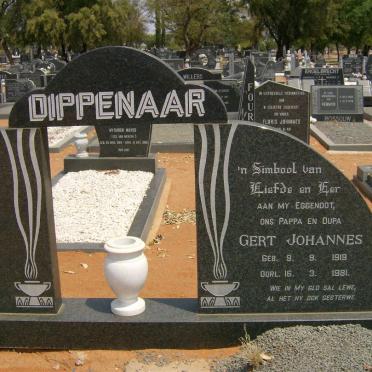 DIPPENAAR Gert Johannes 1919-1981