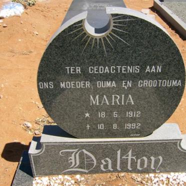 DALTON Maria 1912-1992