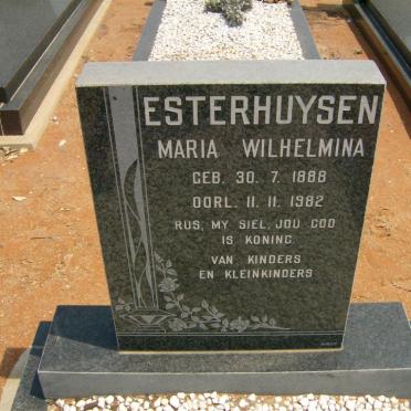 ESTERHUYSEN Maria Wilhelmina 1888-1982