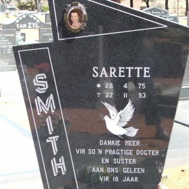 ERASMUS Anton 1972-1993 :: SMITH Sarette 1975-1993