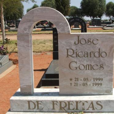 FREITAS Jose Ricardo Gomes, de 1999-1999