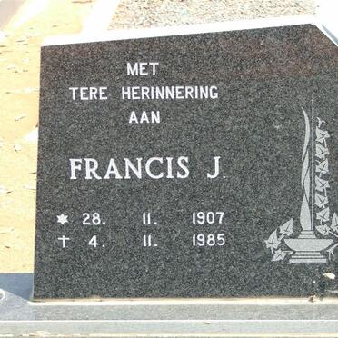 FITZGERALD Francis J. 1907-1985