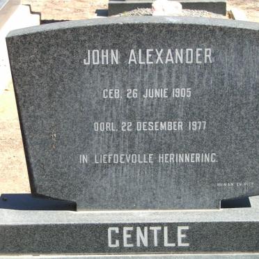 GENTLE John Alexander 1905-1977
