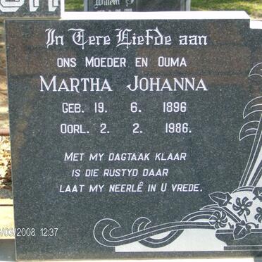 HOLLENBACH Martha Johanna 1896-1986
