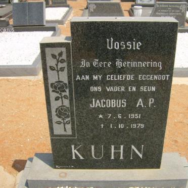 KUHN Jacobus A.P. 1951-1979