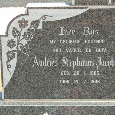 KARSTEN Andries Stephanus Jacobus 1905-1988
