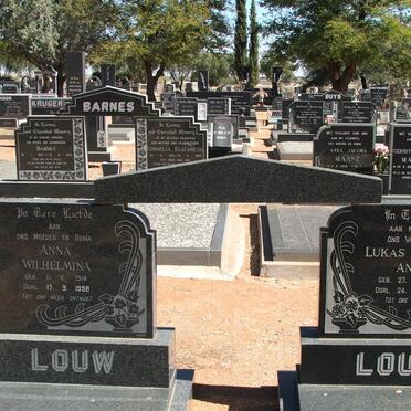 LOUW Lukas Johannes Andries 1916-1978 &amp; Anna Wilhelmina 1914-1998