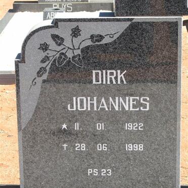 MALAN Dirk Johannes 1922-1998