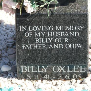 OXLEE Billy 1941-2005
