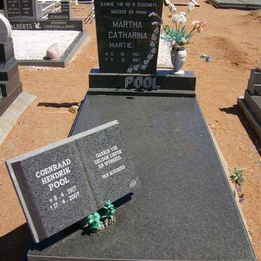 POOL Coenraad Hendrik 1917-2007 &amp; Martha Catharina 1921-1997