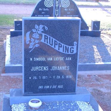 RUPPING Jurgens Johannes 1917-1978