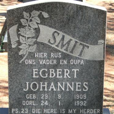 SMIT Egbert Johannes 1909-1992