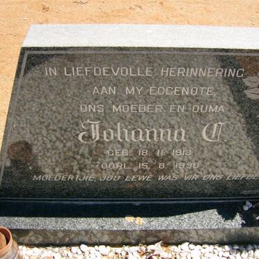 SCHNUIR Johanna D. 1913-1990