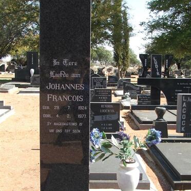 SLABBER Johannes Francois 1924-1977