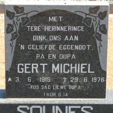 SOUNES Gert Michiel 1915-1976