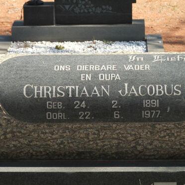 THIRION Christiaan Jacobus 1891-1977