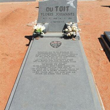 TOIT Floris Johannes, du 1958-1993