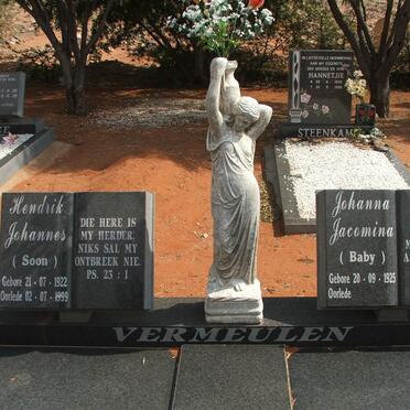 VERMEULEN Hendrik Johannes 1922-1999 &amp; Johanna Jacomina 1925-