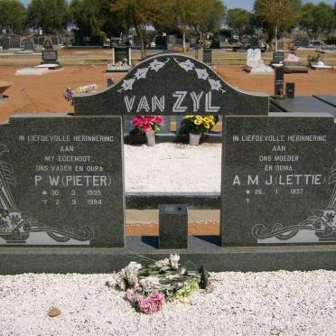 ZYL P.W., van 1939-1994 &amp; A.M.J. 1937-