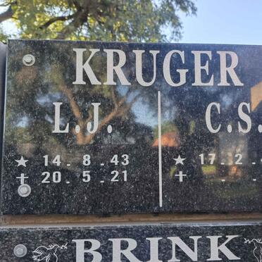 KRUGER L.J. 1943-2021 & C.S. 1944-