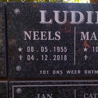 LUDIK Neels 1955-2018 & Mariana 1959-