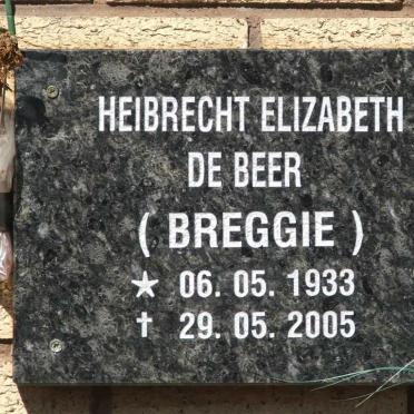 BEER Heibrecht Elizabeth, de 1933-2005