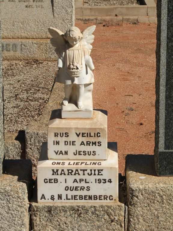 LIEBENBERG Maratjie 1934-