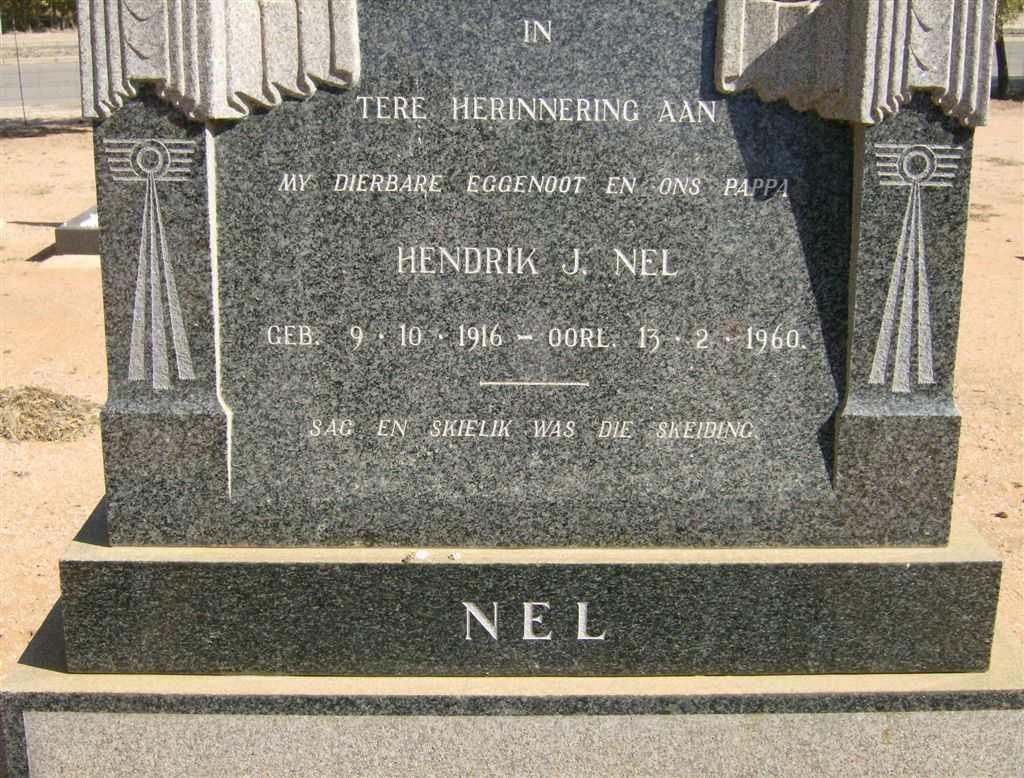 NEL Hendrik J. 1916-1960