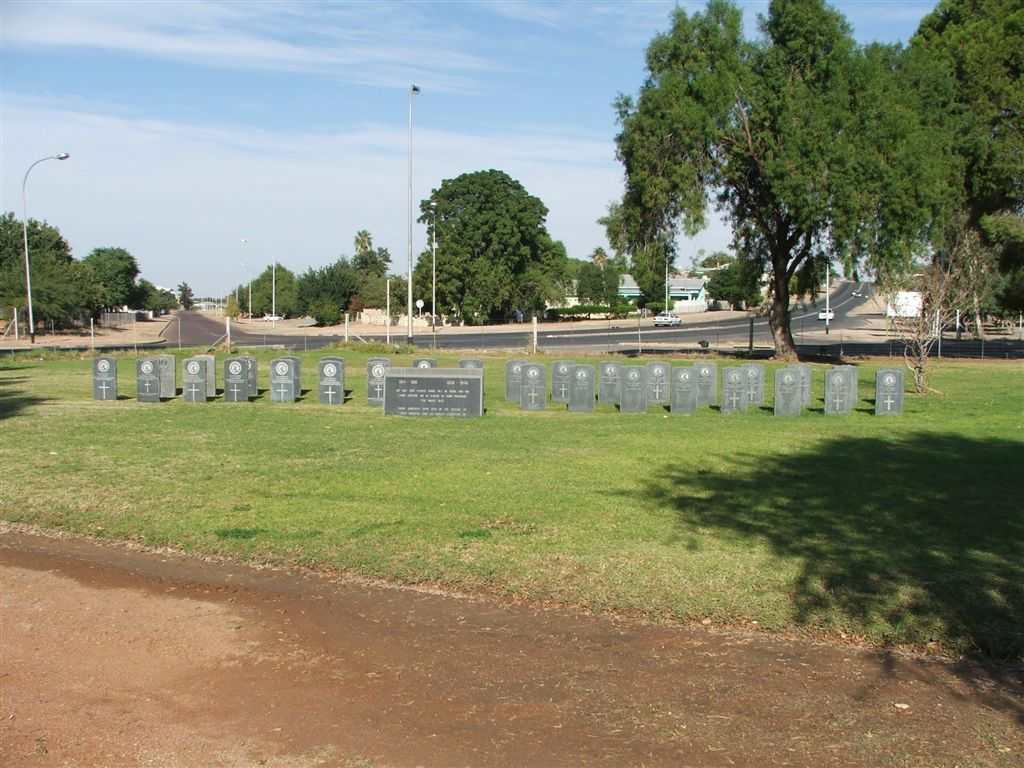 1. Oorsig van Oorlogsgrafte