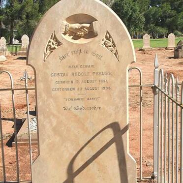 PREUSS Gustav Rodolf 1851-1904