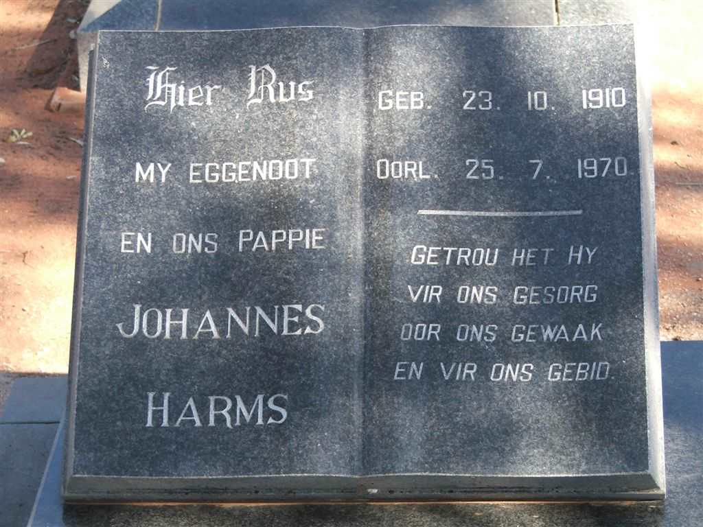 STRAUSS Johannes Harms 1910-1970