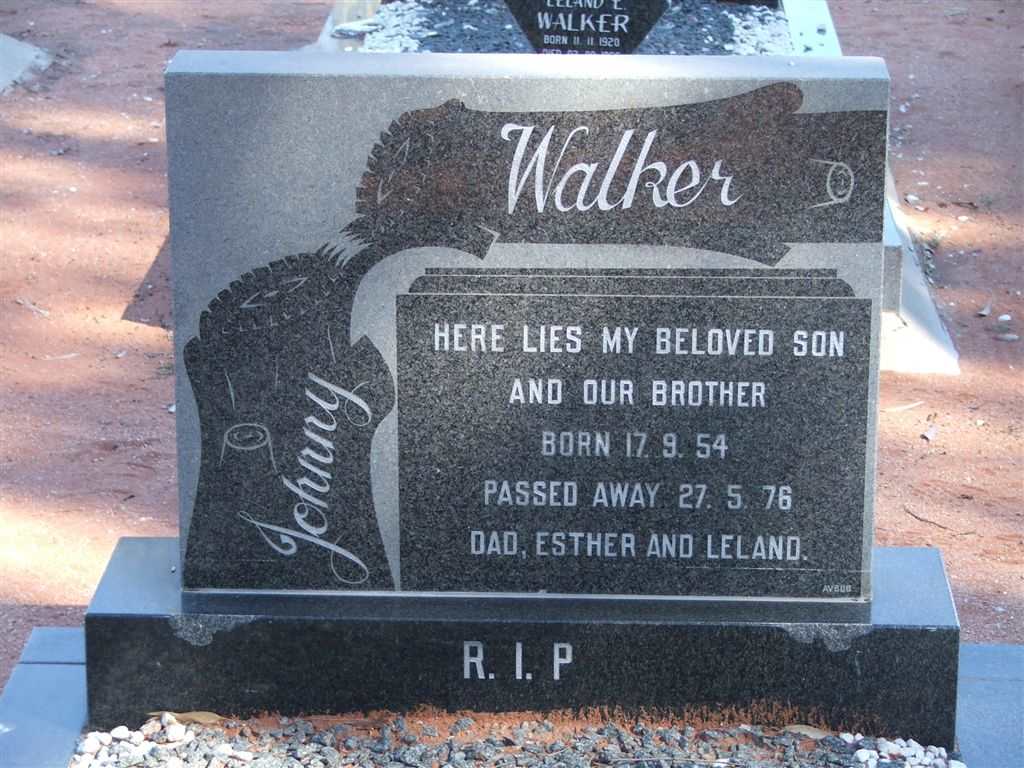 WALKER Johnny 1954-1976
